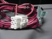 6 position power plug with spade lug terminals for mobile appllication