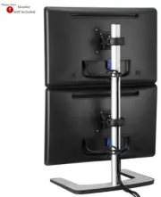 Atdec Vertical Freestanding Dual Monitor Stand [VFS-DV]