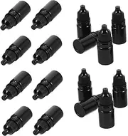 CTIRCHIU 50pcs Plastic Dropper Bottles: 5ml Small Eye Ear Dropper Bottles With Caps Empty Squeezable Liquid Essential Oil Container For Travel