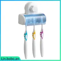 在飛比找蝦皮購物優惠-Toothbrush Rack Wall Mounted T