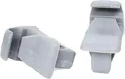 fhtpr 1 Pair Sun Visor Hook Clip,Fit For Lancer, ASX Lancer Evolution X Outlander Sport MR654343 Bracket Hanger Car Parts Car Visor Retaining Clip