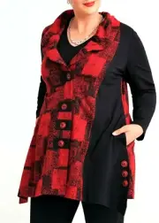 TS TAKING SHAPE plus size S / 16 Liberty Jacket soft warm stretch NWT rrp$200!