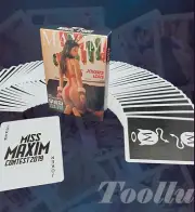 MAXIM KOREA Miss Maxim Photo Card MissMaxim Contest Playing Card Deck Set