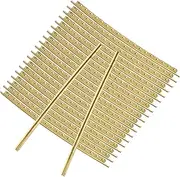 ibasenice Guitar Scale Lines 20pcs Brass Fret Wires for Electric or Acoustic Guitar Easy Installation Replacement