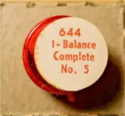 Elgin 644 - Part #5 - Balance Complete - Factory Watch Replacement / Repair Part