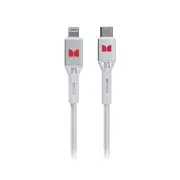 Monster Lightning to USB-C Braided 2m Cable - White