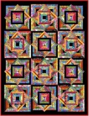 TROPPO LOCO - 73" x 56" - Quilt-Addicts Pre-cut Patchwork Quilt Kit