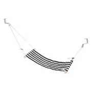 Foot Hammock Under Desk Foot Rest Portable Desk Footrest, Black White Style 1
