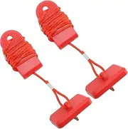 Yuecoom 2PCS Treadmill Emergency Stop Switch,Treadmill Safety Key,Universal Treadmill Magnetic Lock,Emergency Stop Treadmill Accessories for Most Treadmill