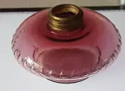 New Bracket Kerosene Oil Lamp Glass Font Light Amethyst