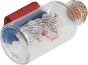 MUSISALY Drift Bottle Decoration Souvenir Home Decor Cruise Decorations for Home Desktop Display Cases Drift Bottle Ornament Drift Desktop Decoration Boat Toys Ordinary Glass