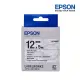 【民權橋電子】EPSON LK-4KBY 透明圓蕾絲黑字 標籤帶 Pattern系列 (寬度12mm) 標籤貼紙