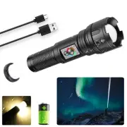 Rechargeable Flashlights High Lumens, Waterproof LED Tactical Handheld Flashl...