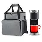 Coffee Maker Travel Case Padded Coffee Maker Organizer for Sweetener Packets