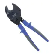 IDEAL Ratcheting Open Jaw Cable Cutter 600 MCM Rounded Blade Comfort Grip Handle