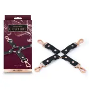 Bondage Couture Hog Tie - Black-(nsn-1306-63)