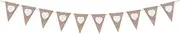 Bunting Flags 10pcs Flags Vintage Wedding Lace Background Burlap Photo Frame Lace Bunting DIY Garland Home Party Festival Decors Bunting