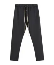 Drawstring casual pants S,L,M Black