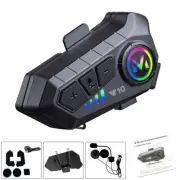 HiFi Bluetooth Motorcycle Helmet Headset Wireless call Motorbike Headphone-AU*