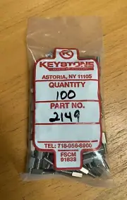 KEYSTONE 2149 HEX STANDOFF #8-32 SS 3/8" (100pcs = 1 lot)