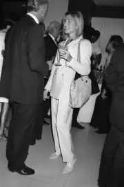 Tatum O'Neal attends a book party hosted by Anna Wintour Calvin Kl- Old Photo