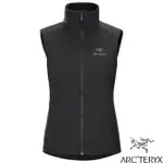 【ARCTERYX 始祖鳥】女 ATOM 輕薄抗水耐磨化纖保暖背心(僅230G) 科技羽絨/X000006895_30092 黑