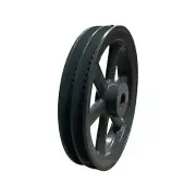 2BK100-1" 2 Groove Sheave B Section 1.00" Bore 9-3/4" OD
