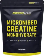 MICRONISED CREATINE MONOHYDRATE 500G - (Pharmaceutical Grade) Strength - Power