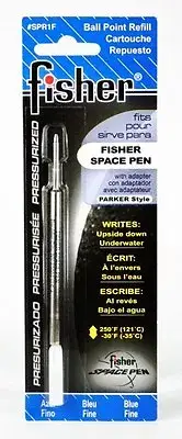 Sensa Ballpoint Pen Blue Fine Pt Refill New In Pack Spr1F Fisher Space Pen