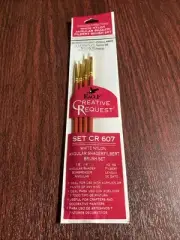 Eagle Set Cr 607 Paint Brush Set Artist Angular Filbert Brush Set