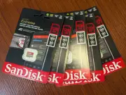 (5) SANDISK 128GB MICRO SD SDXC MICROSD CLASS 10 128GB V30 EXTREME U3 160MB/s