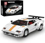 [Mould King] Super Sports Car Building Blocks Kit, 1349 Pieces Car Model Construction Set, Collectors Set for Adults to Build, Gift Toys for Kids 8 up