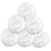 Spin Mop Replacement Head - 6 Pack EasyWring Mop Refills 6 Pack White