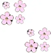 Car Freshener Vent Air Fresheners 4pcs Flower Shape Car Essential Oil Diffuser Car Aromatherapy Diffuser Auto Adornment