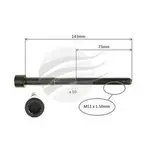 Aunger Cylinder Head Bolt Set Toyota 2Azfe I4 Dohc Vvt - AHBS0600