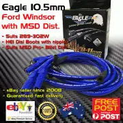 EAGLE 10.5mm Ignition Spark Plug Leads Fits Ford Windsor HEI 289 302 V8 with MSD