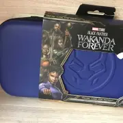 Marvel Studios Black Panther Wakanda Forever Nintendo Switch Travel Case Blue