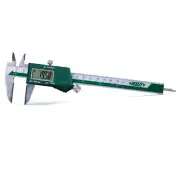 Insize Electronic Digital Caliper w/ Carbide Tipped Jaws, 0-8"/0-200mm (1110-200