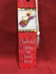 Behold I bring you good news Christmas bookmarks Dickson,