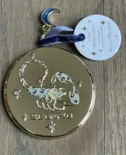 Anthropologie Lou Benesch Zodiac Ornament Gold Plated Charm Hanging Scorpio NWT