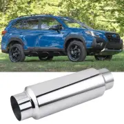 For Subaru Forester 3" In/Out 12" Exhaust Muffler Resonator Deep Tone Weld-On (for: Subaru)
