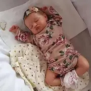 Lifelike Reborn Doll, 19 Inches 49 Cm Reborn Doll, Handmade and Soft, Cute Realistic Newborn Baby Doll for Boys and Girls,Holiday Present