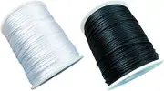 2 Roll Elastic String Cord,Thread Beading String Cord for Jewellery Making Bracelets Beading (1.5MM)