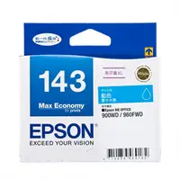 在飛比找momo購物網優惠-【EPSON】NO.143 原廠藍色墨水匣(T143250)
