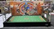 Brian Urlacher Premium PSA BGS 2 Card display case with LED lights - Bears