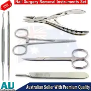 Professional Ingrown Toenail Removal Nail Surgery Podiatry Tools Kit Podiatrist