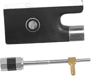 Kisangel 1 Set Violin Bow Components for Enhanced Sound and Easy Installation Abalone Shell and Tailpiece for Reliable Performance