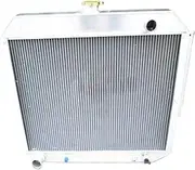 Intercooler Aluminum Alloy Radiator,Compatible With Chrysler/Dodge Fit Polara/Plymouth 7.2 V8 1966 1967 1968 1969 1970 66 67 68 69 70