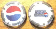 Pepsi Poker Chip Golf Ball Marker - Gray