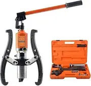 Hydraulic Gear Puller 5/10/15/20 Ton Max, 2 or 3 Jaw Bearing Hub Separator, Hydraulic Puller Separator Tool for Pulling Hubs, Flanges, Gears, Bearings (20T)